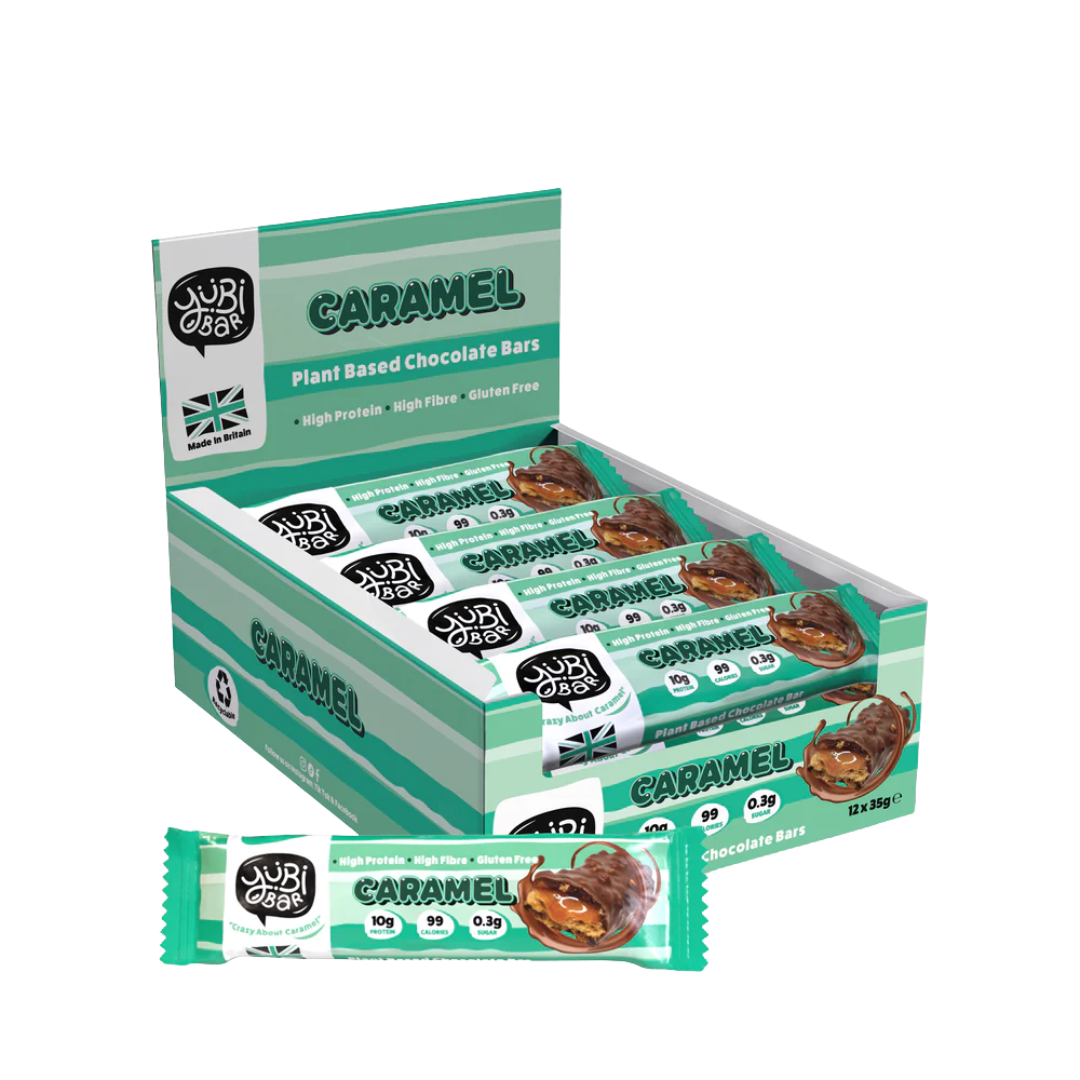 YuBi Bar Protein Bar 12x35g Caramel