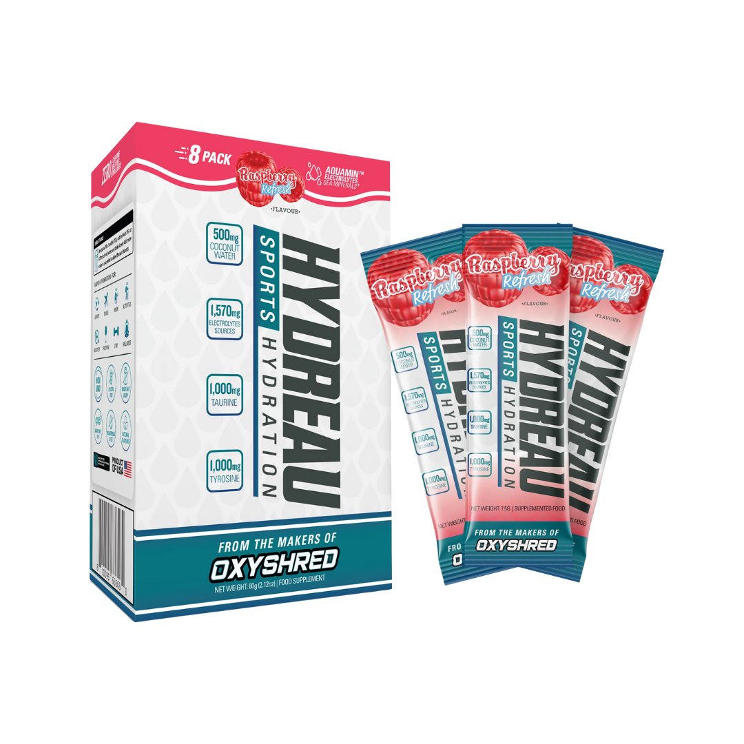 EHP Labs Hydreau 8 Stick Pack 8x65g Raspberry Refresh
