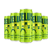 ZELUS Protein Energy Soda 12x330ml Lemon, Lime & Mint