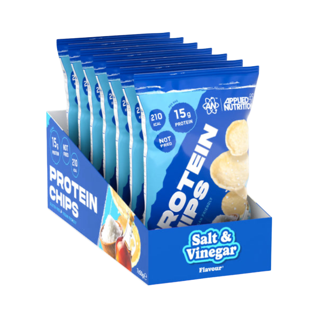 Applied Nutrition Protein Chips 7x50g Salt & Vinegar