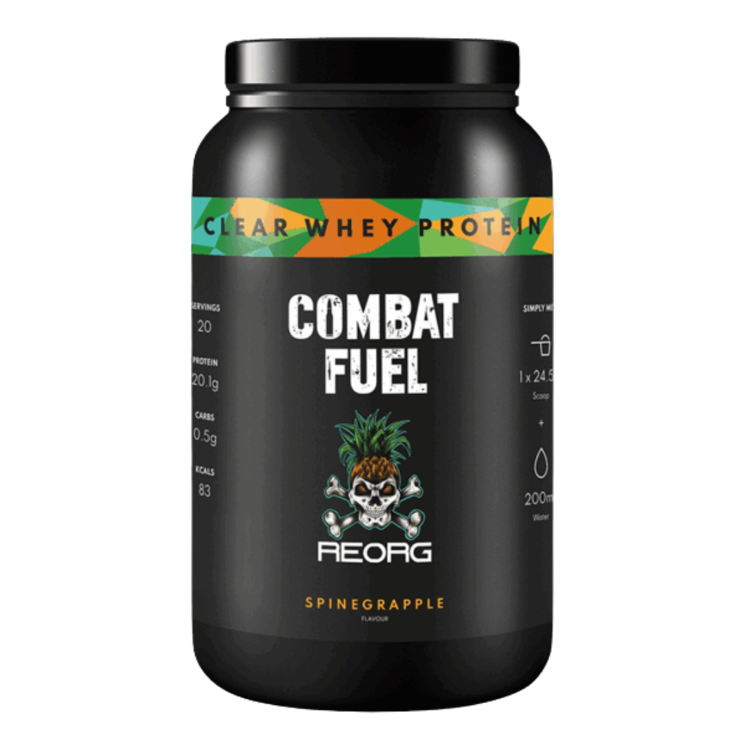 Combat Fuel Clear Whey Protein 490g Spinegrapple