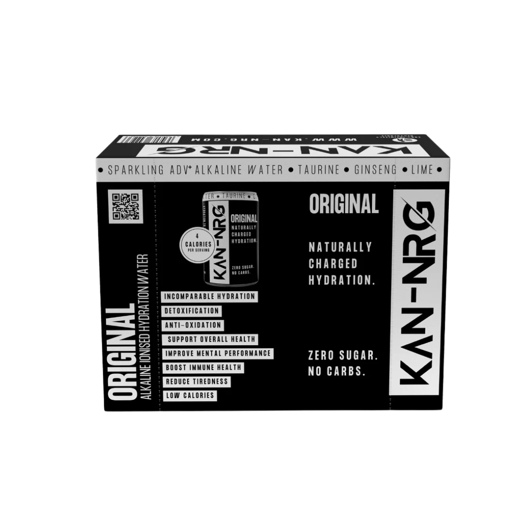 KAN-NRG Alkaline Ionised Hydration Water 12x150ml Original