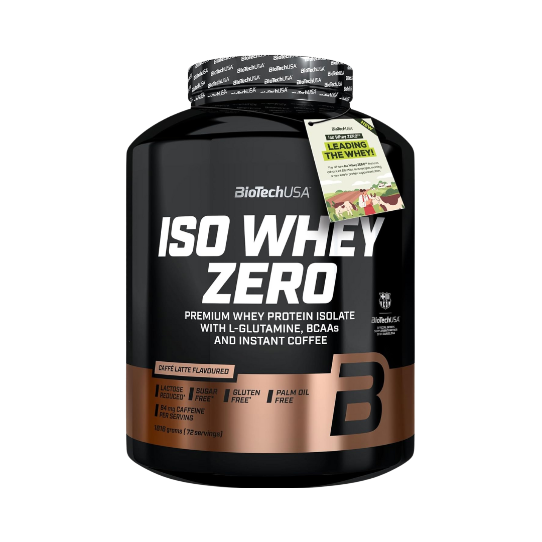BioTech USA Iso Whey Zero 2.27kg Caffe Latte