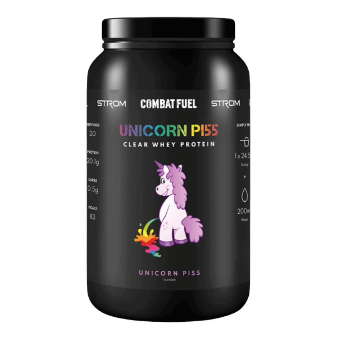 Combat Fuel Clear Whey Protein 490g Unicorn Piss