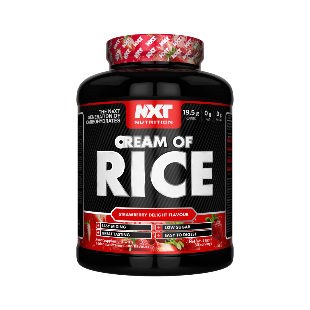 NXT Nutrition Cream of Rice 2kg Strawberry Delight
