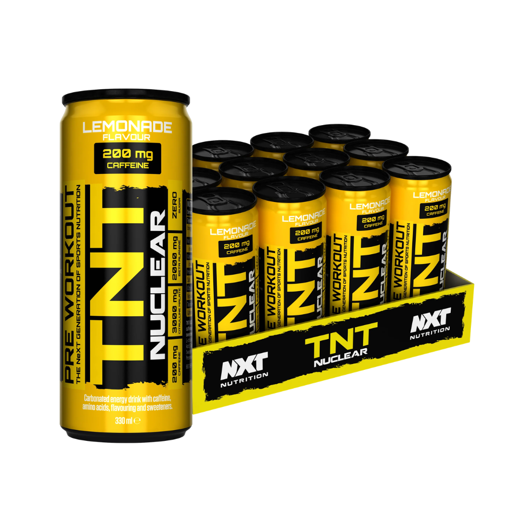 NXT Nutrition TNT Nuclear 12x330ml Lemonade
