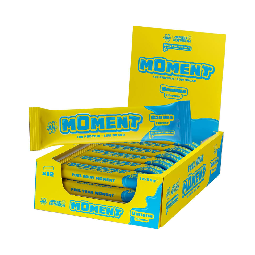 Applied Nutrition Moment Protein Bar 12x55g Banana