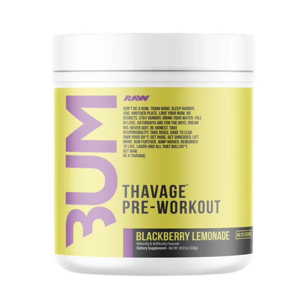 Raw Nutrition Thavage EU 520g Blackberry Lemonade