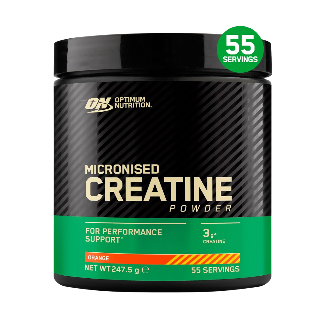 Optimum Nutrition Micronised Creatine 247.5g Orange