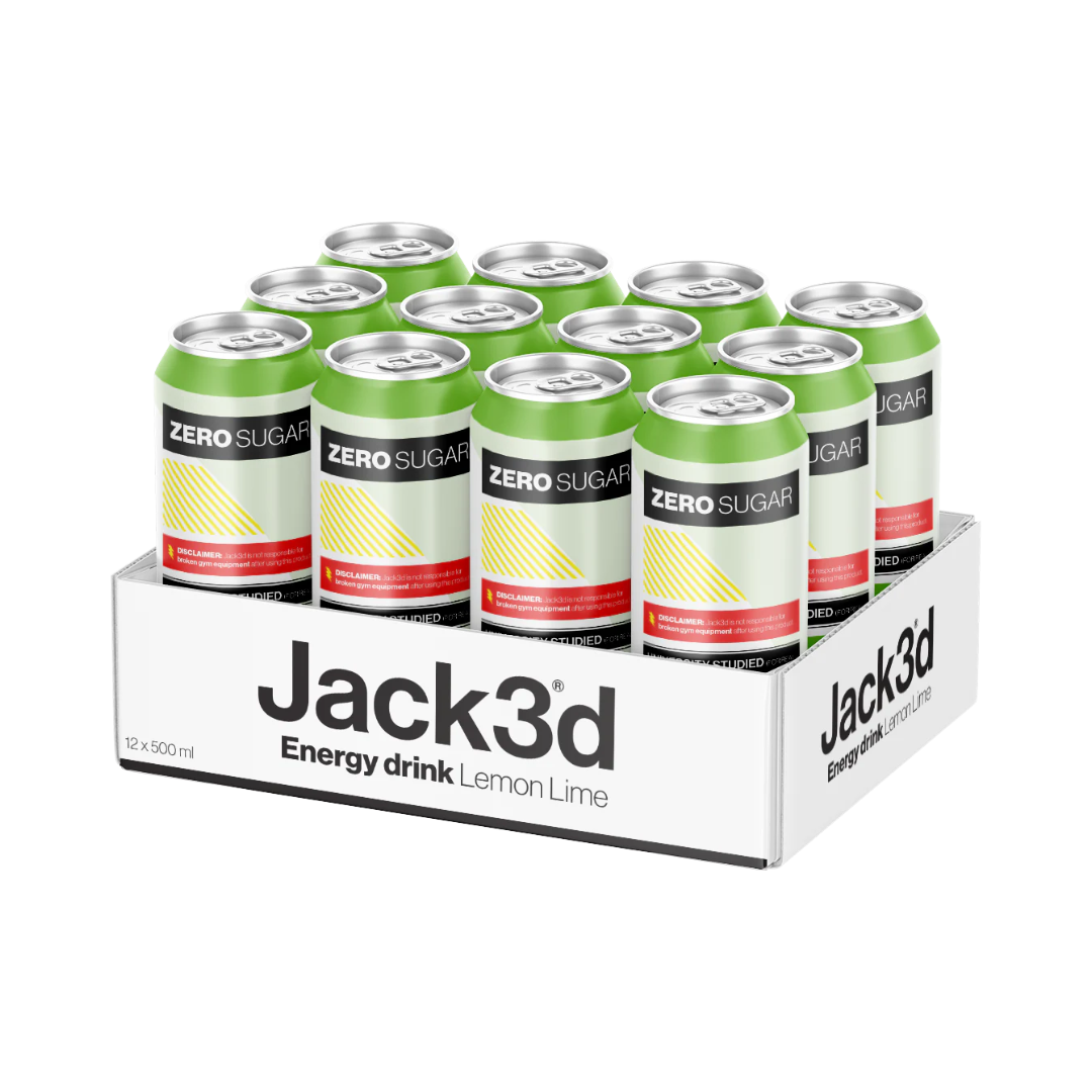 USP Labs Jack3d Energy 12x500ml Lemon Lime