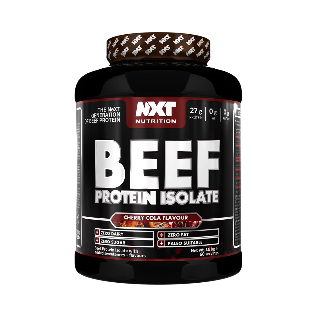 NXT Nutrition Beef Protein Isolate 1.8kg Cherry Cola