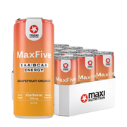 MaxiNutrition MaxFive Energy Drink 12x330ml Grapefruit Orange