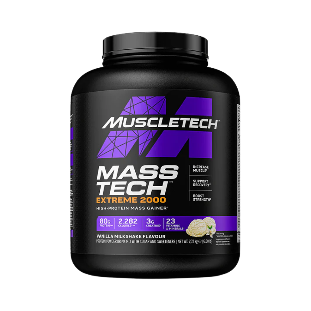 Muscletech Mass Tech Extreme 2.72kg Vanilla Milkshake