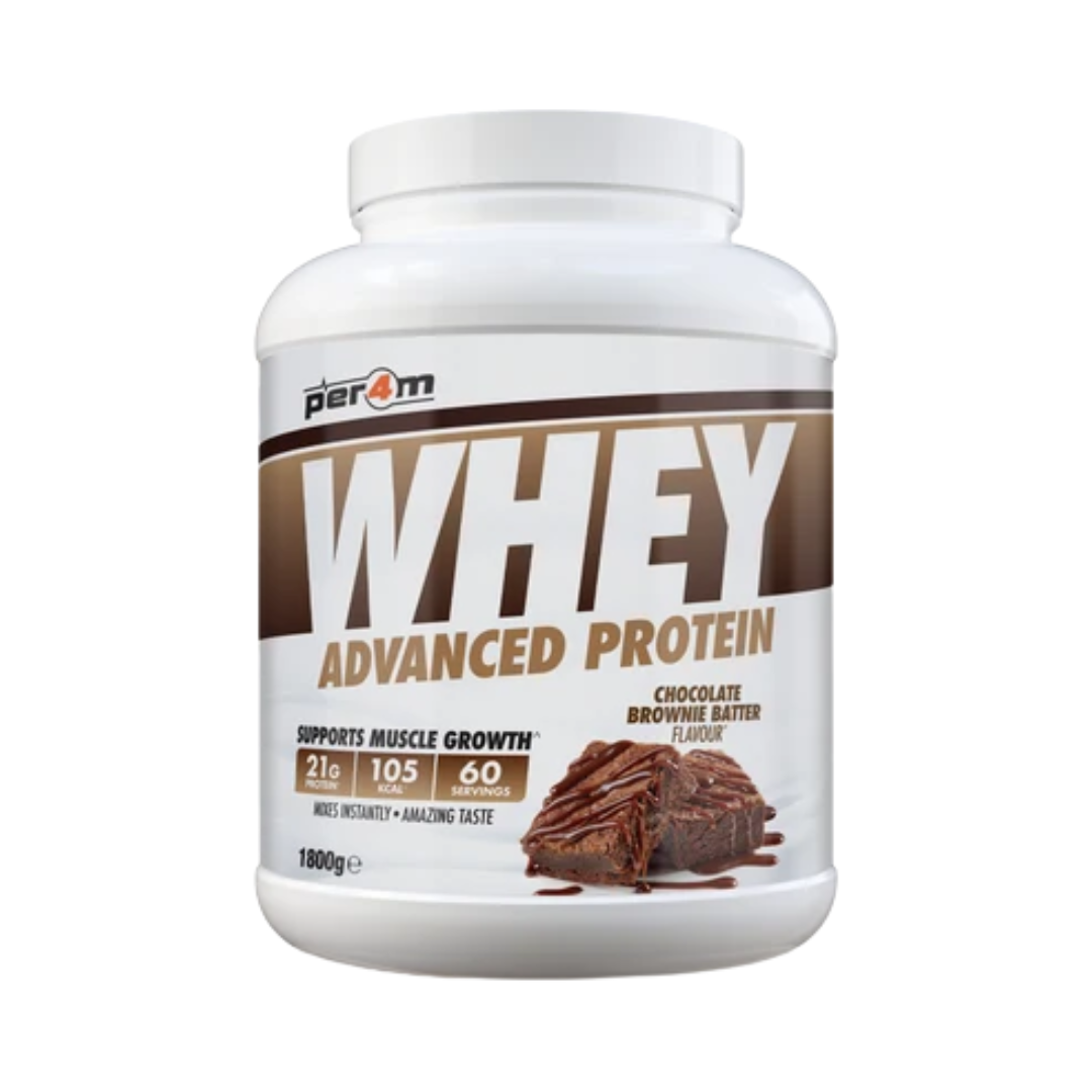 Per4m Advanced Whey Protein 1.8kg - Chocolate Brownie Batter
