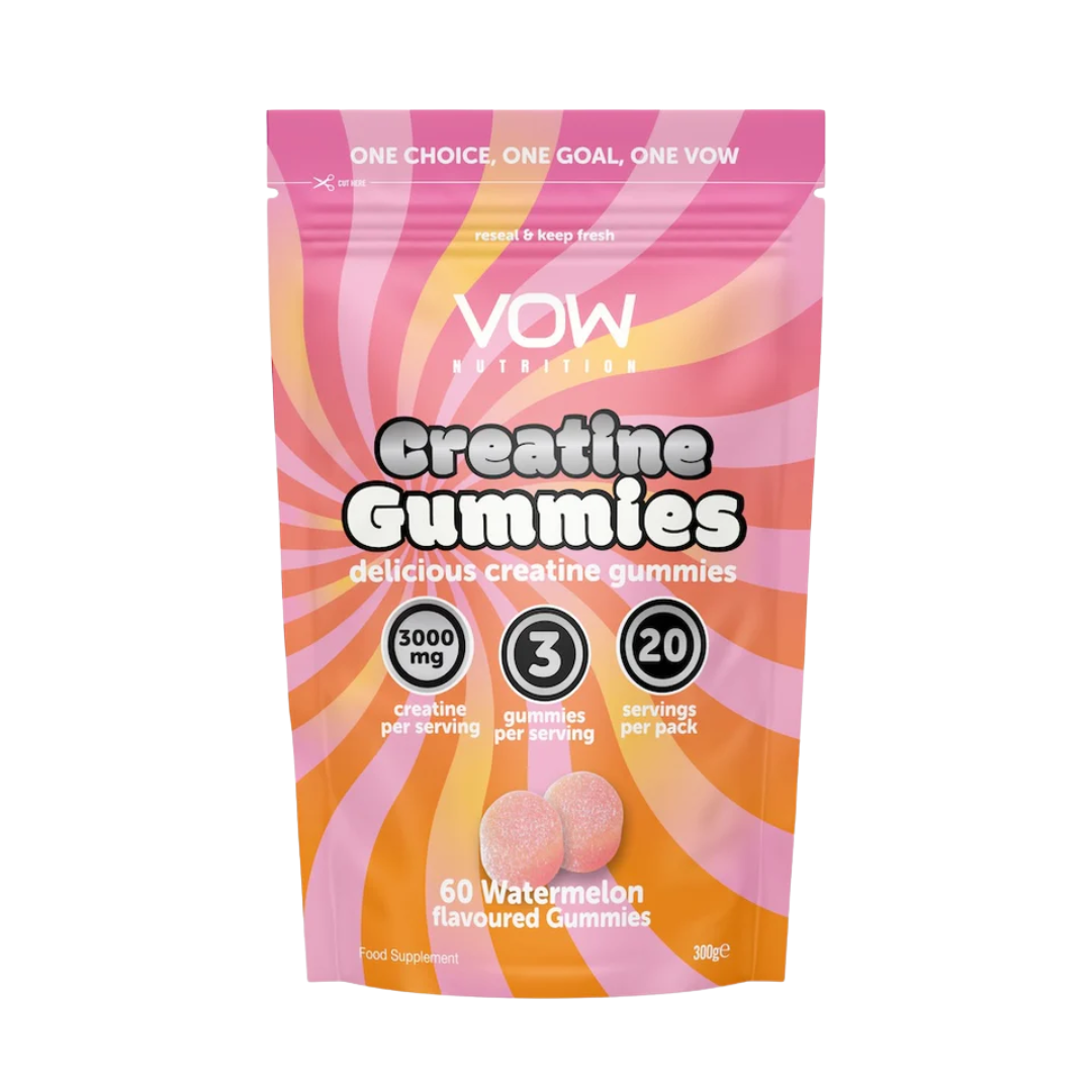 VOW Nutrition Creatine Gummies 60 Tabs Watermelon