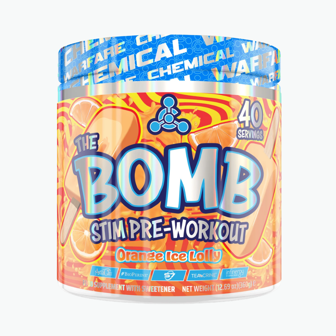 Chemical Warfare Bomb Pre-Workout 360g Orange Ice Lolly