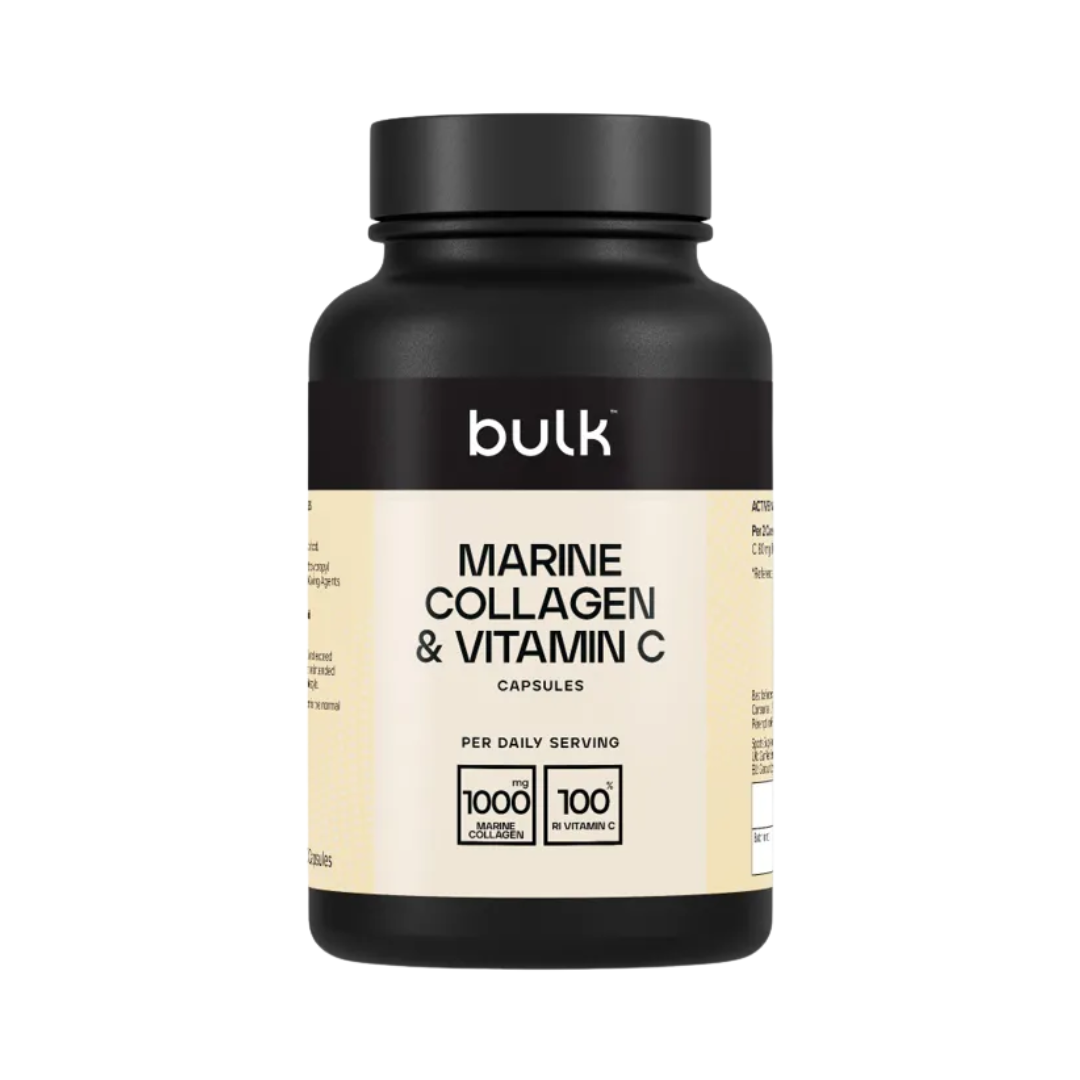 Bulk Marine Collagen & Vitamin C 500mg 180 Caps