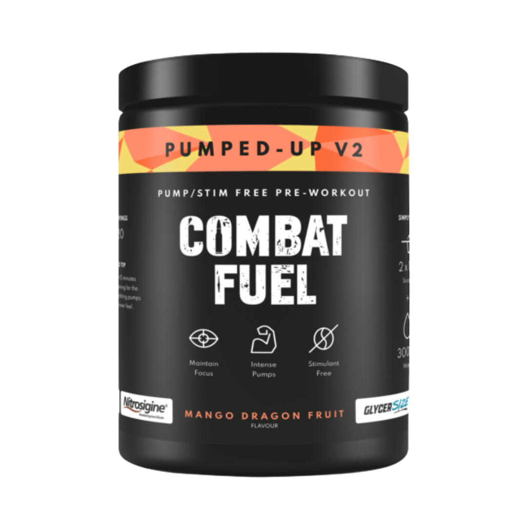 Combat Fuel Pumped-Up V2 500g Mango Dragonfruit V2