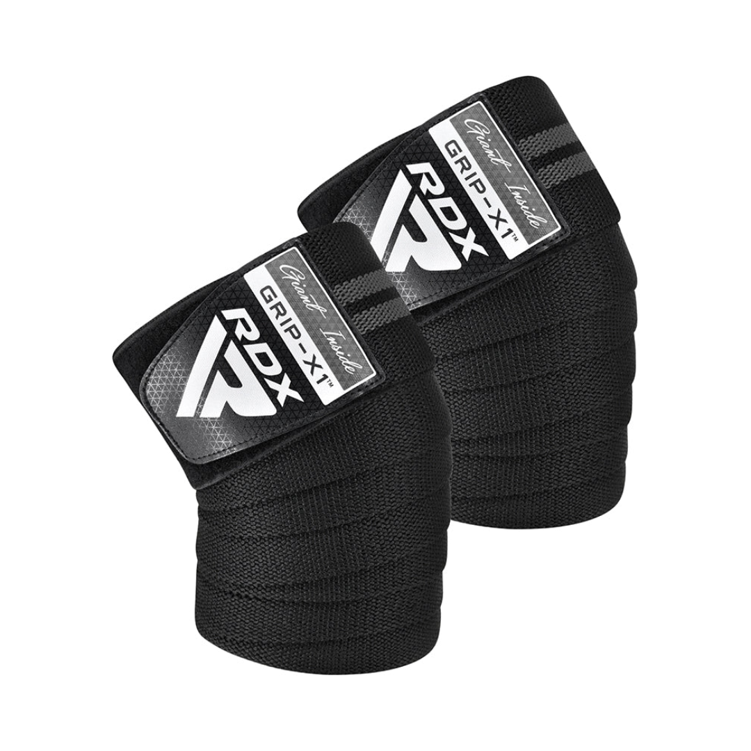 RDX Gym Knee Wrap Black/Grey