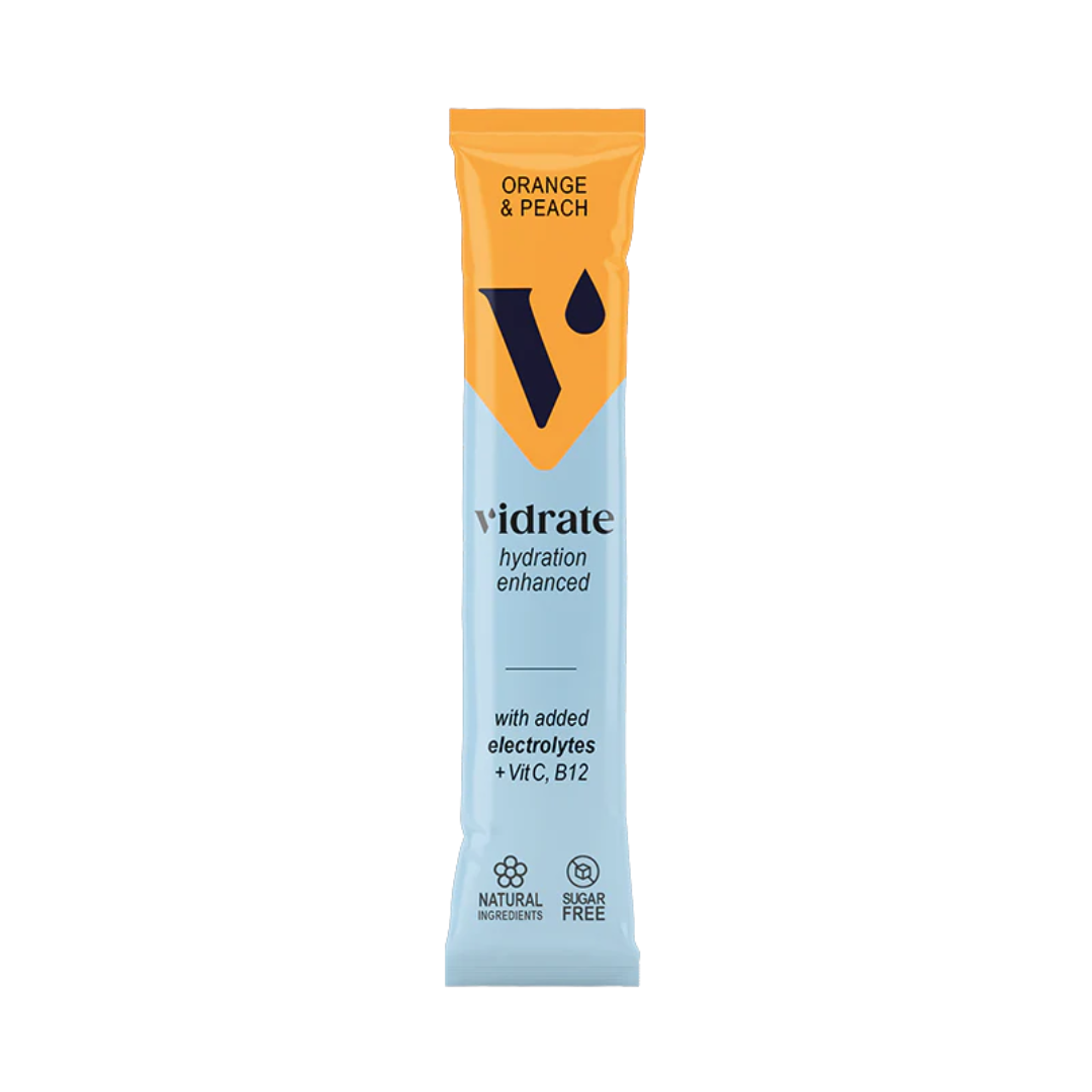 Vidrate Hydration Powder 10x3g Orange & Peach