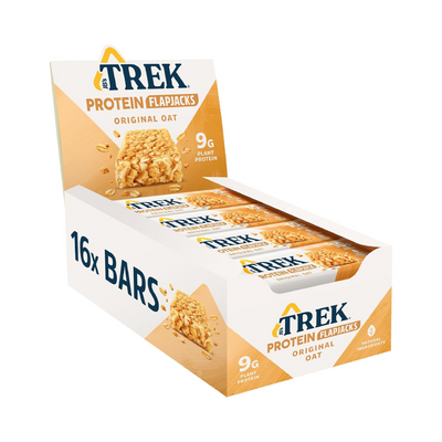 Trek Protein Flapjack 16x50g Original Oat