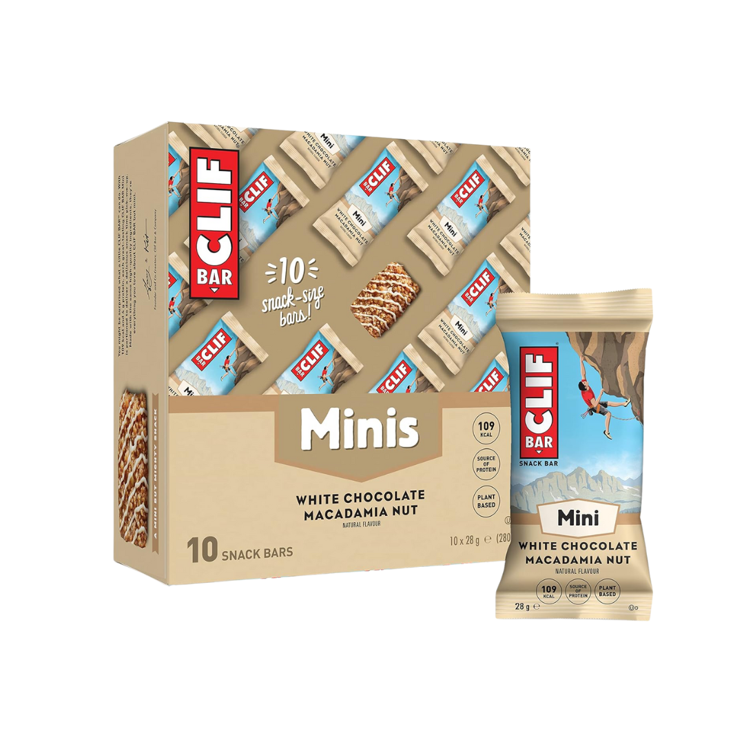 CLIF Bar Mini 10x28g White Chocolate Macadamia Nut