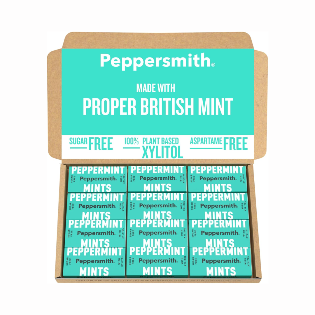Peppersmith Mints 12x15g Peppermint