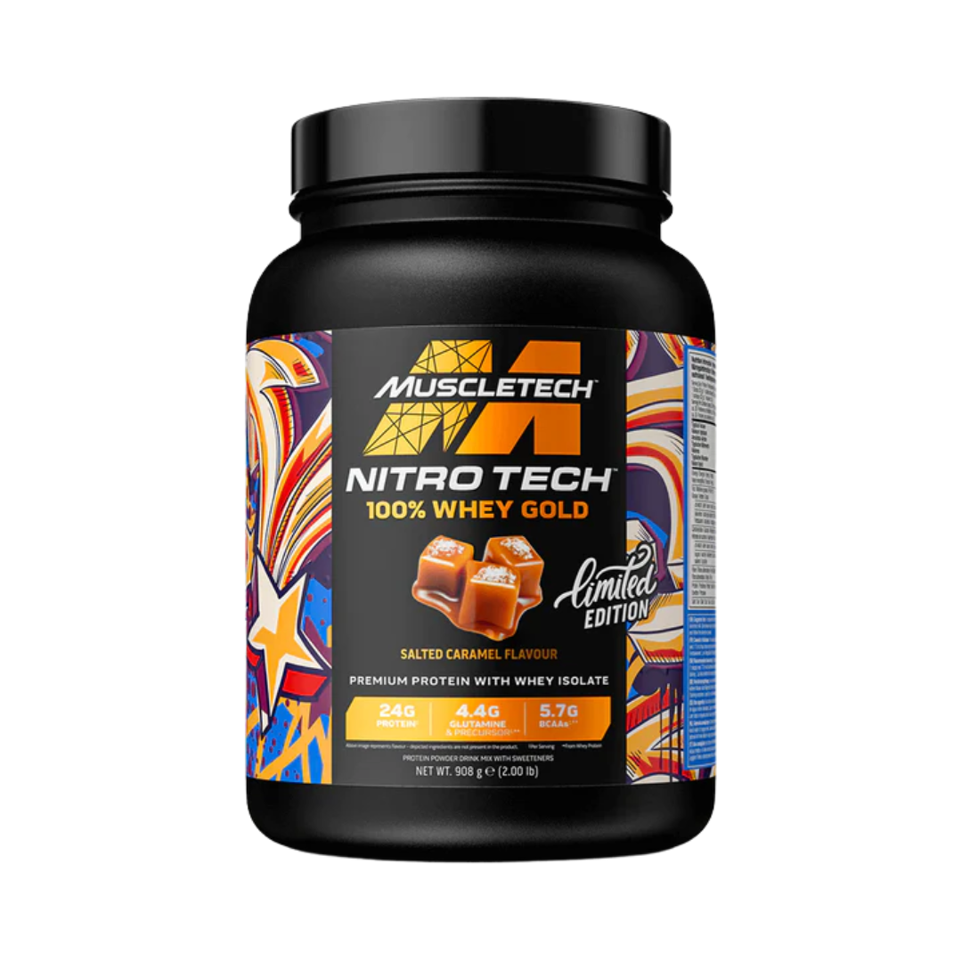 Muscletech Nitro Tech 100% Whey Gold 907g Salted Caramel