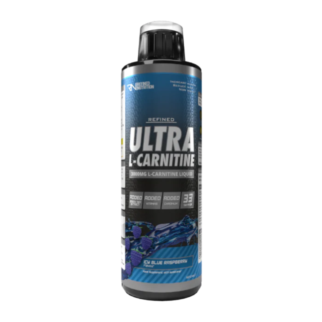 Refined Nutrition Ultra L-Carnitine 500ml Icy Blue Raspberry