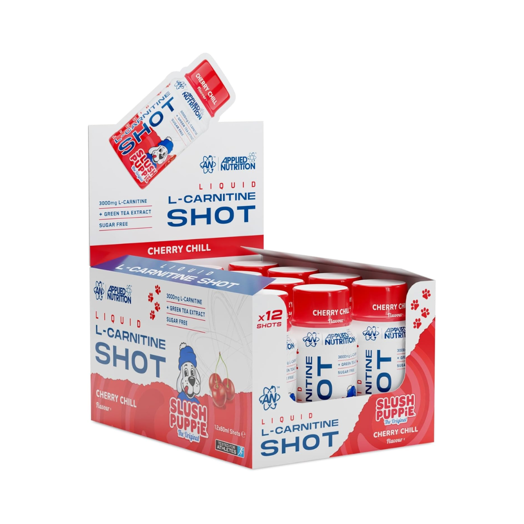 Applied Nutrition L-Carnitine Shot 12 x 60 ml SLUSH PUPPiE Cherry Chill