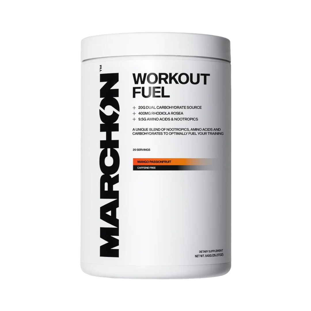 Marchon Supplements Workout Fuel 2.0 Caffeine Free 640g Mango Passionfruit