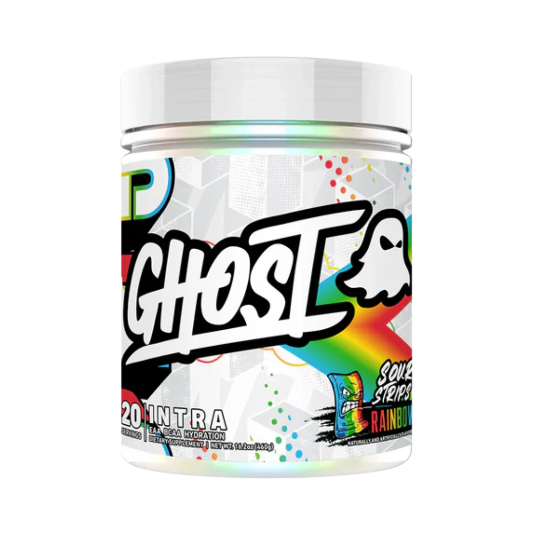 Ghost Intra 440g Sour Strips Rainbow Candy