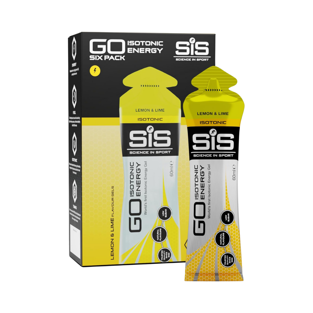 SIS Isotonic Gels 6x60ml Lemon & Lime