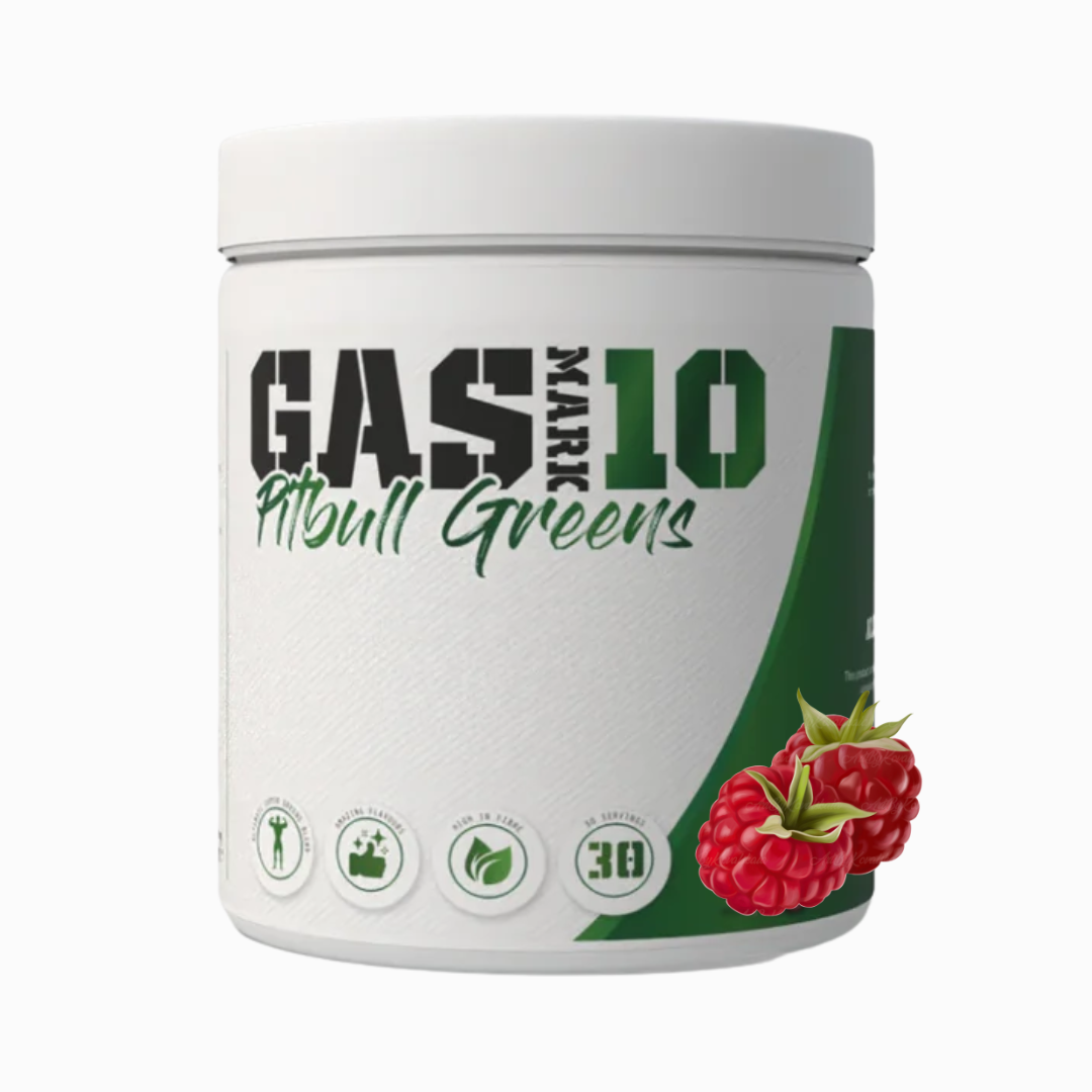 Gas Mark 10 Pitbull Greens 270g Raspberry