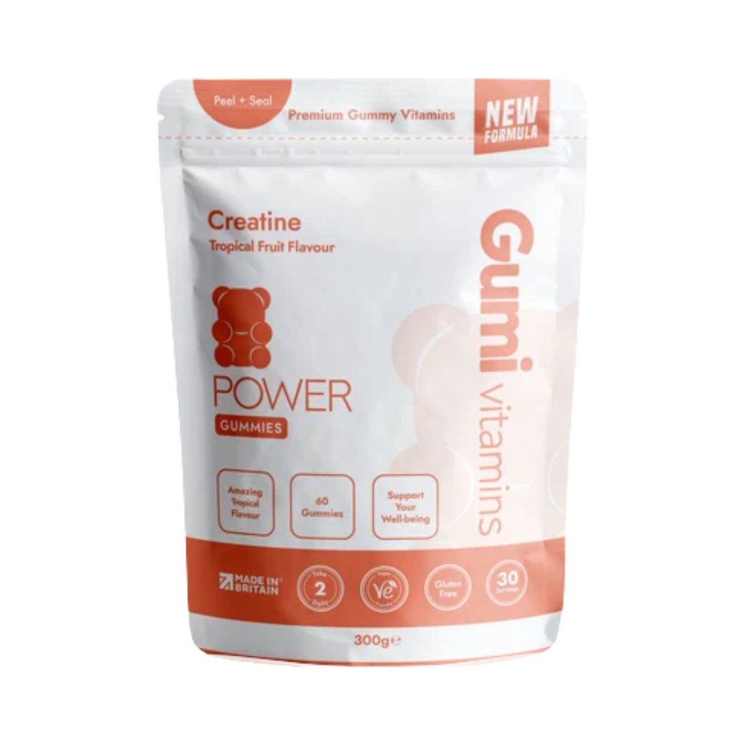 Gumi Vitamins POWER - Creatine Gummies 300g Tropical Fruit