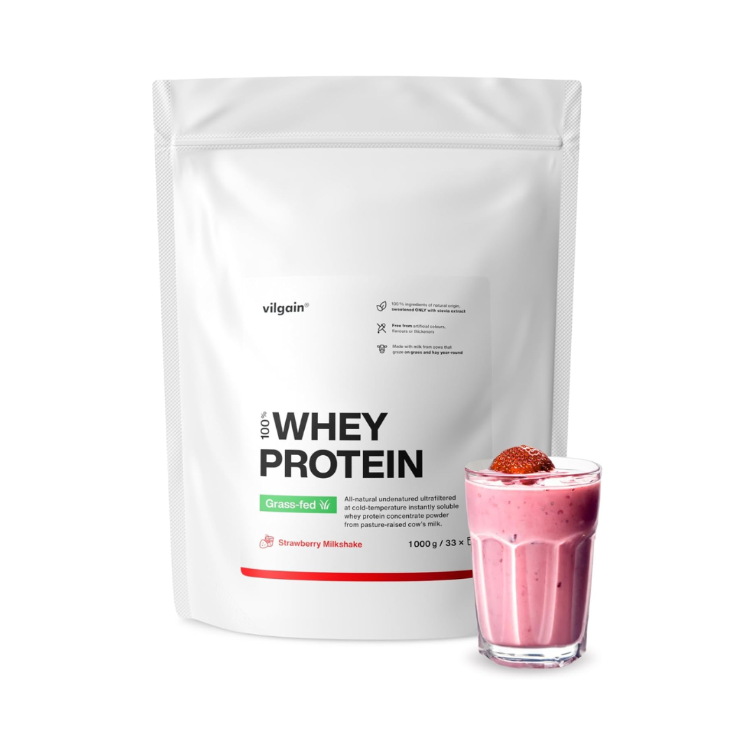 Vilgain Whey Protein 1000g Strawberry