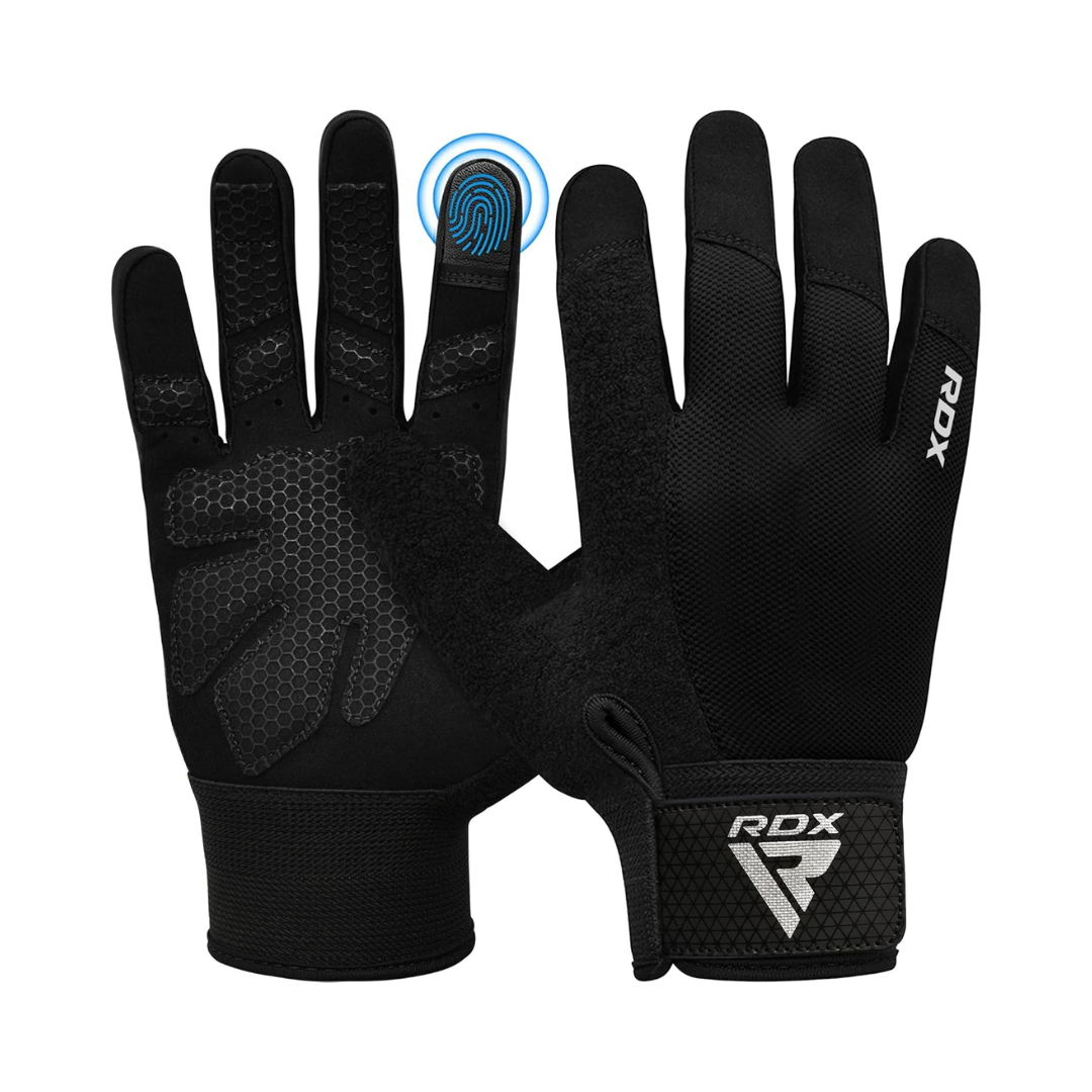 RDX Gym Weight Lifting Gloves W1 Plus XL Black