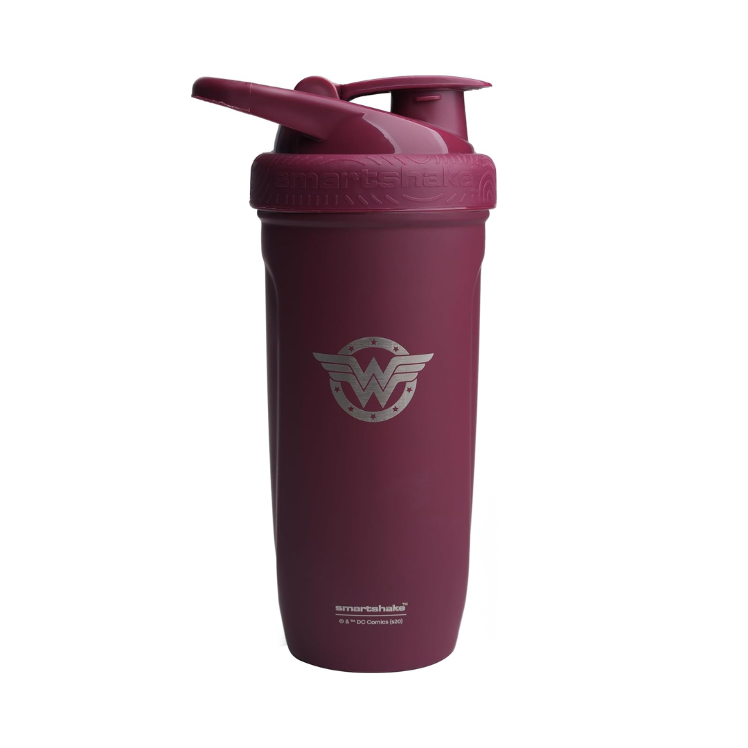 SmartShake Reforce Steel Shaker 900ml DC Wonderwoman