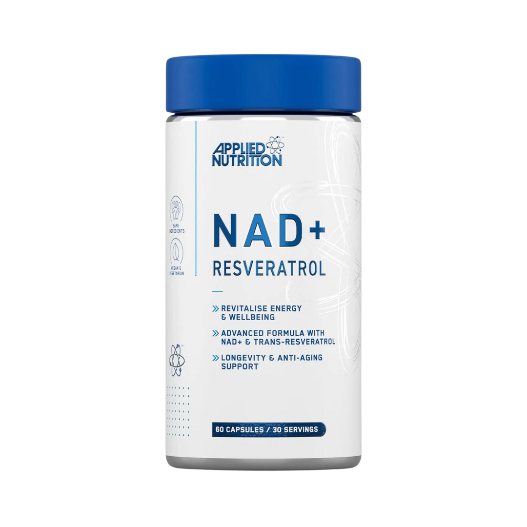 Applied Nutrition NAD+ RESVERATROL 60 Caps