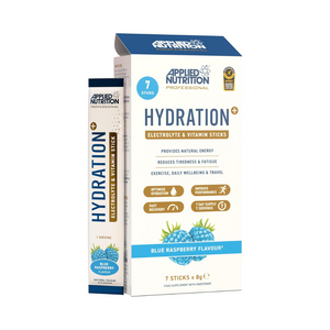 Applied Nutrition Hydration+ Electrolyte & Vitamin Powder Sticks 7x8g Blue Raspberry