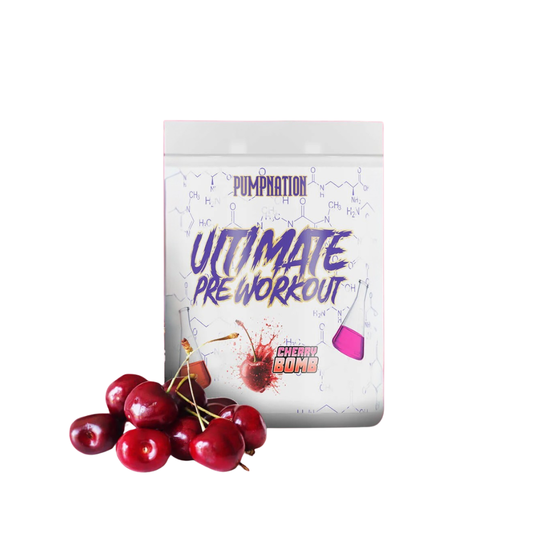 Pump Nation Ultimate Pre Workout 550g Cherry Bomb