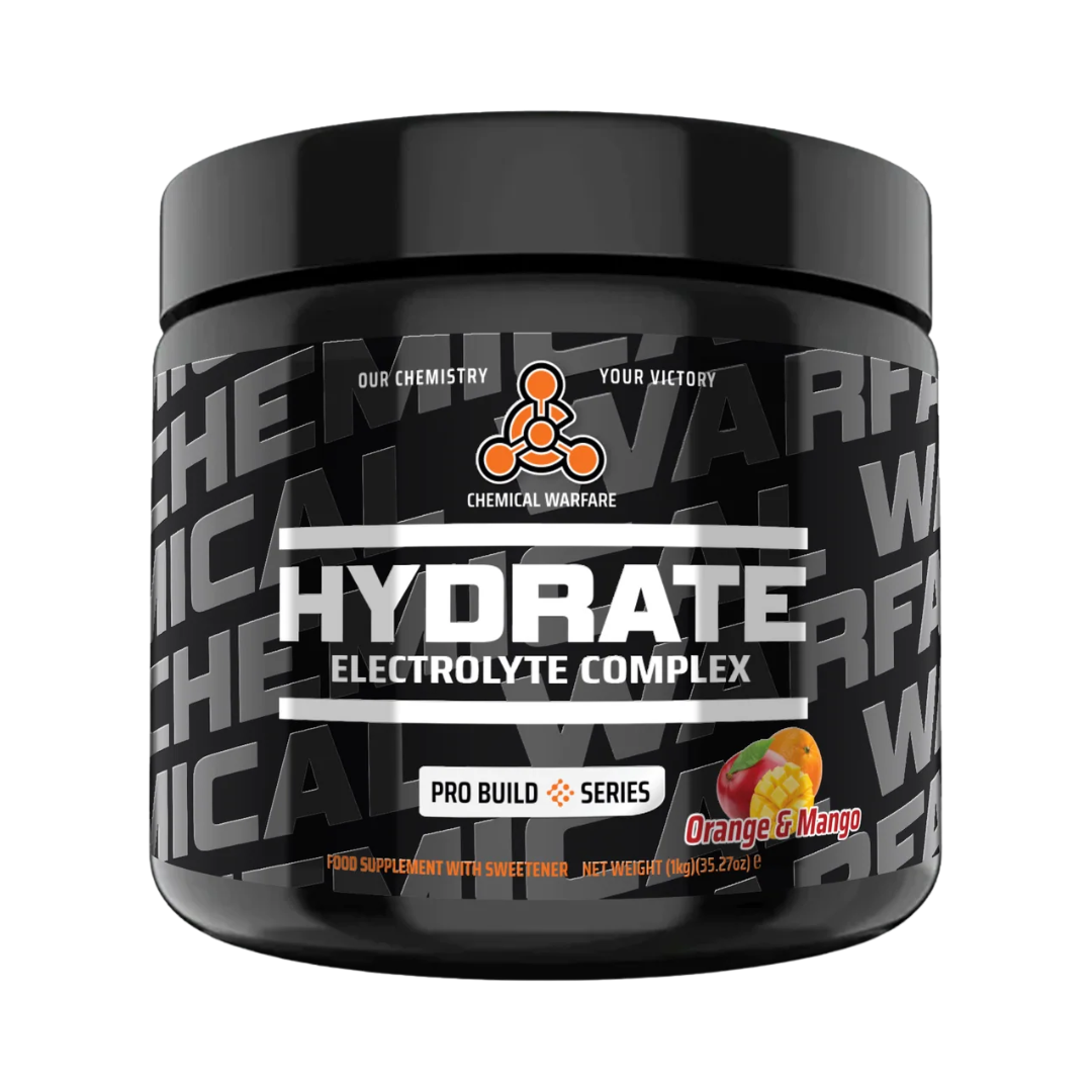 Chemical Warfare HYDRATE: Electrolyte Blend 1kg Orange and Mango