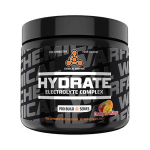 Chemical Warfare HYDRATE: Electrolyte Blend 1kg Orange and Mango