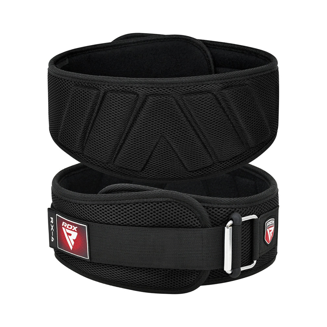 RDX Weight Lifting Belt Eva Curve Rx4 S Black