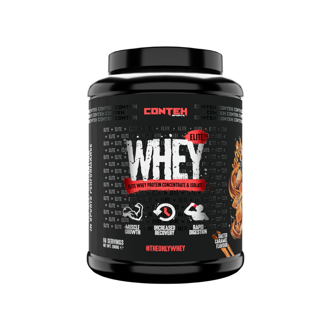 Conteh Sports Whey Elite 1980g Salted Caramel