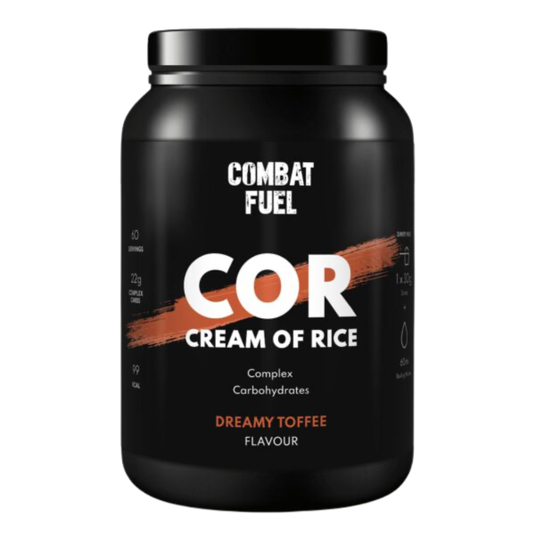 Combat Fuel Cream of Rice 1.8kg Dreamy Toffee