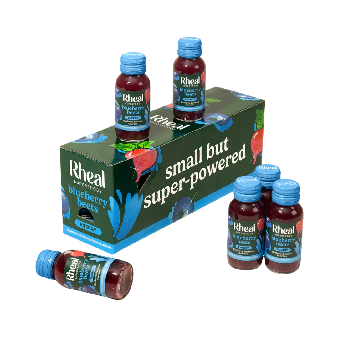 Rheal Superfood Blueberry Beets Energy Shot 14x60ml