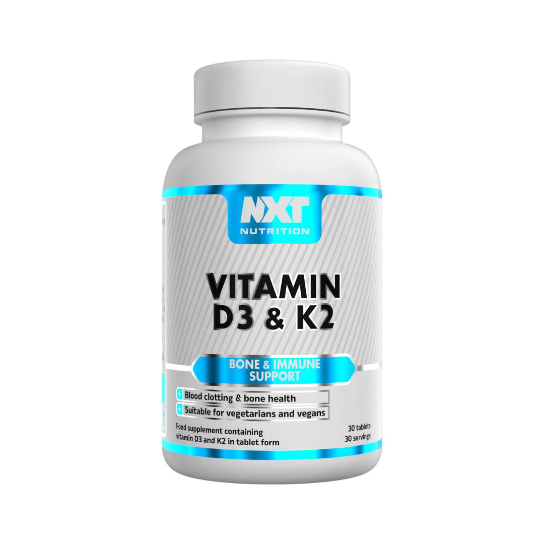 NXT Nutrition Vitamin D3 & K2 30 Tabs