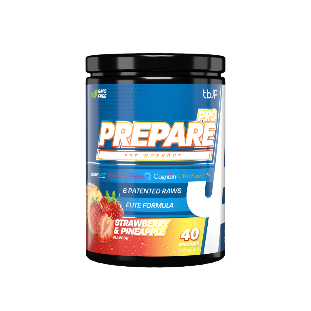 Trained By JP PrePare Pro 380g Strawberry Pineapple