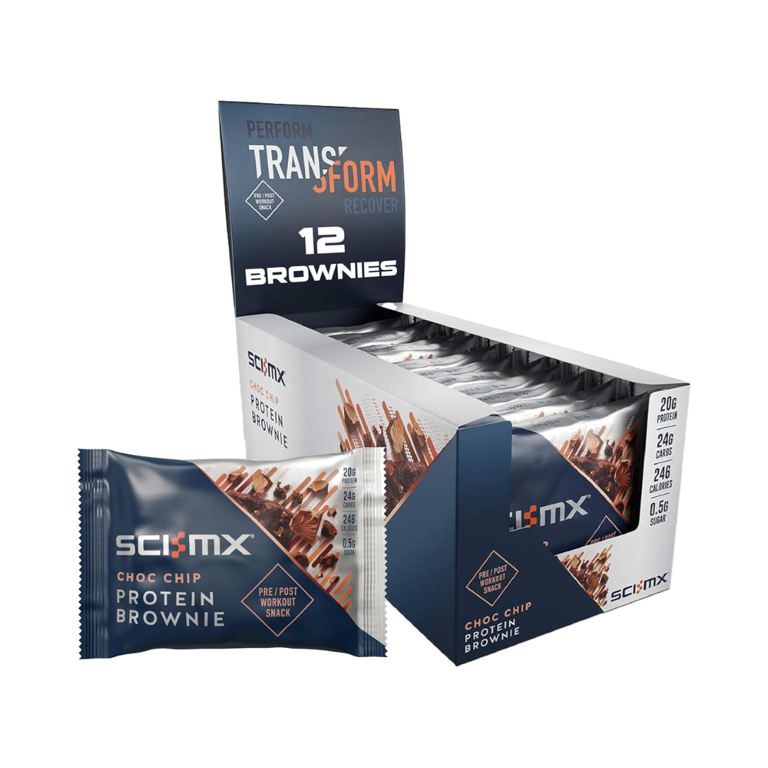 Sci-MX Brownie 12x65g Chocolate Chip